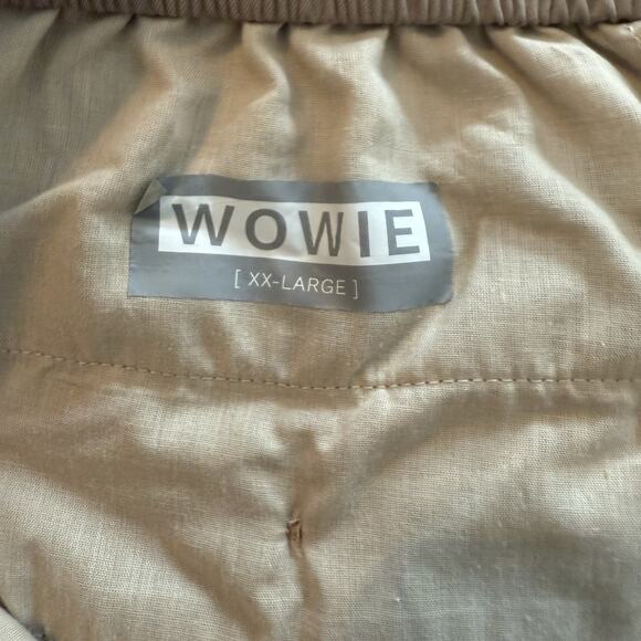 Wowie Men’s Shorts Flow 2.0 Men’s XXL Desert Tan Stretch Ultralite Outdoors EUC - Picture 5 of 11